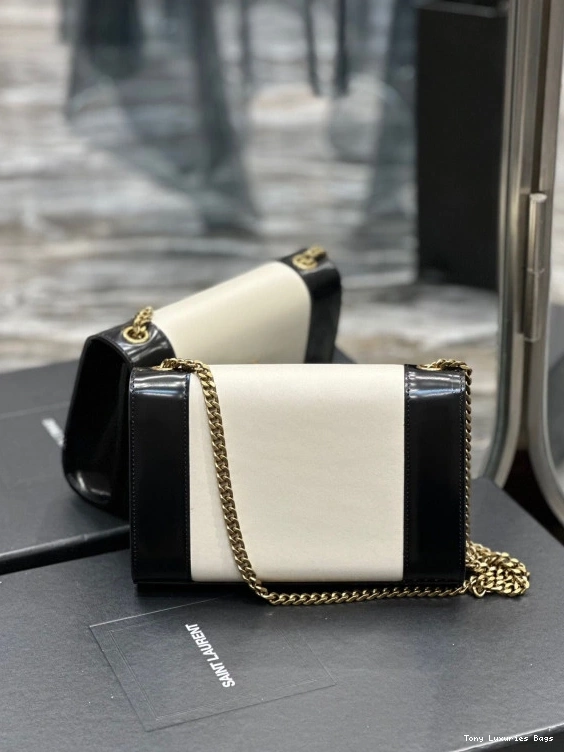 Tony Luxuries leather shoulder small Kate bag two-tone YSL 0803